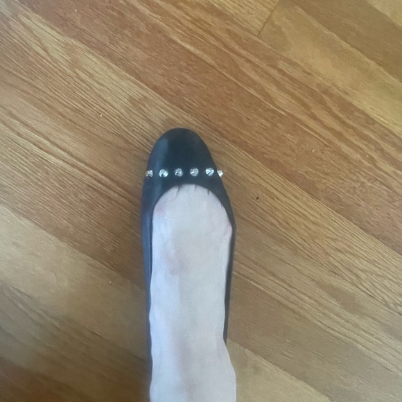 Black Balenciaga studded flats. - Picture 7 of 7